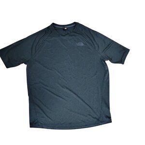 The North Face Men XL Blue Athletic Performance T Shirt Moisture Wicking